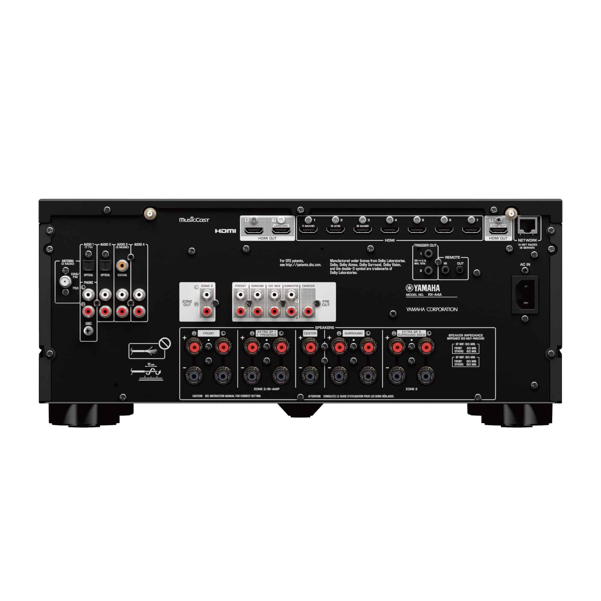 SINTOAMPLIFICATORE YAMAHA RX-A4A