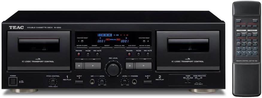 Teac W-1200(B) Dual Cassette Deck