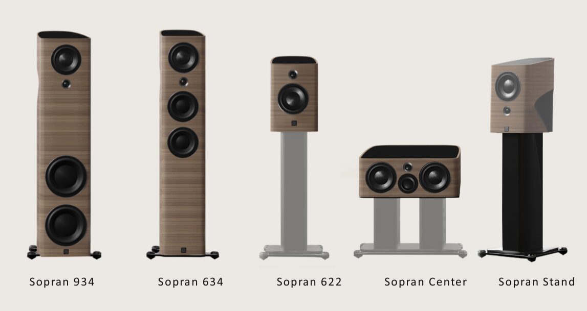 MOREL SOPRAN 622 COPPIA WALNUT