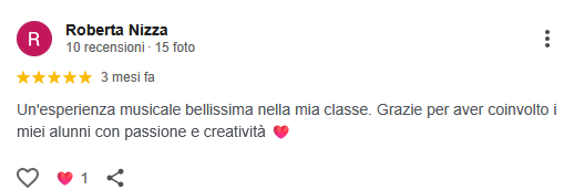 Recensione cliente 2